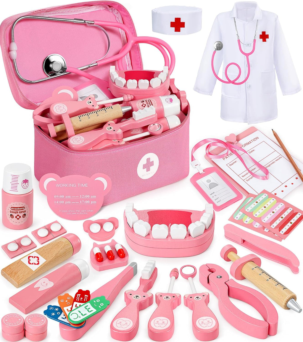 Kids Doctor Playset 40-Piece Medical Set