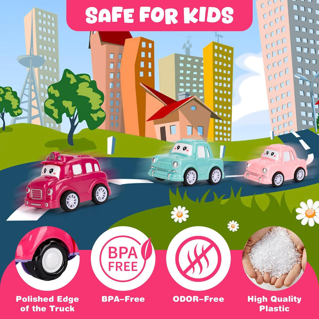 7-in-1 Car Carrier Toy Truck for Toddlers